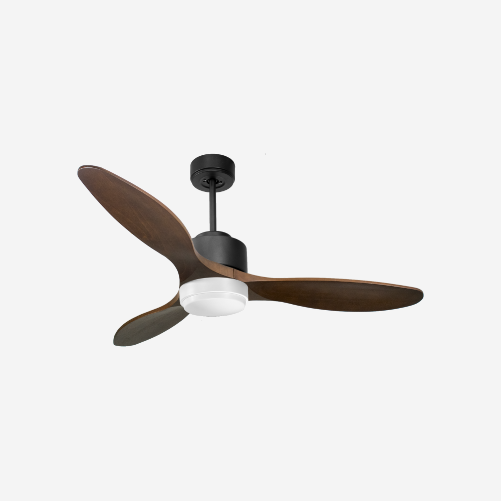 Ventilateur de plafond ultra silencieux et à faible consommation DC SeramD132C02LED67378