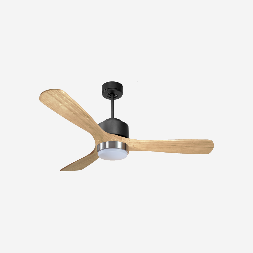 Ventilateur de plafond ultra silencieux et à faible consommation DC ParosD132C02LED67410