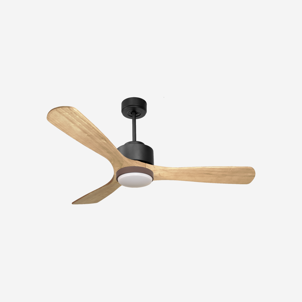 Ventilateur de plafond ultra silencieux et à faible consommation DC ParosD132C02LED67411