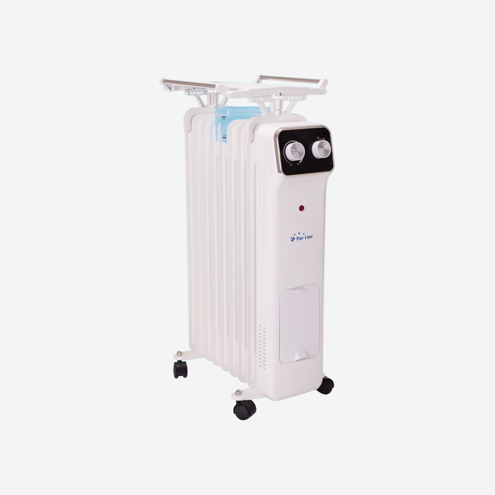 Radiatore ad olio da 200W a risparmio energetico con contenitore di umidificazione