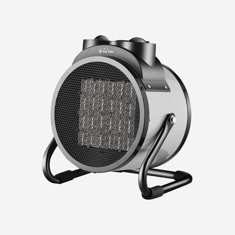 Chauffage industriel 5000W en gris