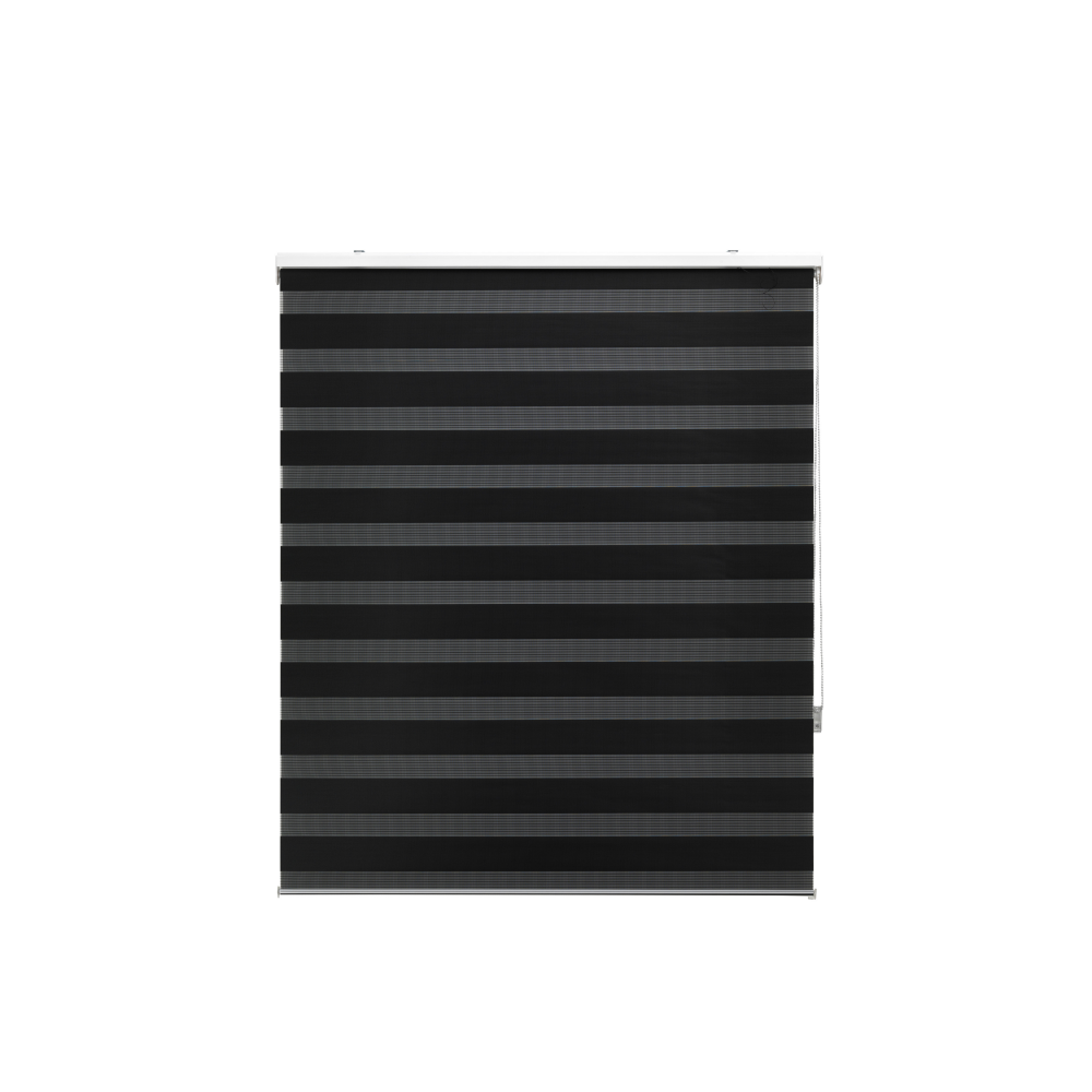 Store enrouleur Polyester Translucide Noir 180 x 250