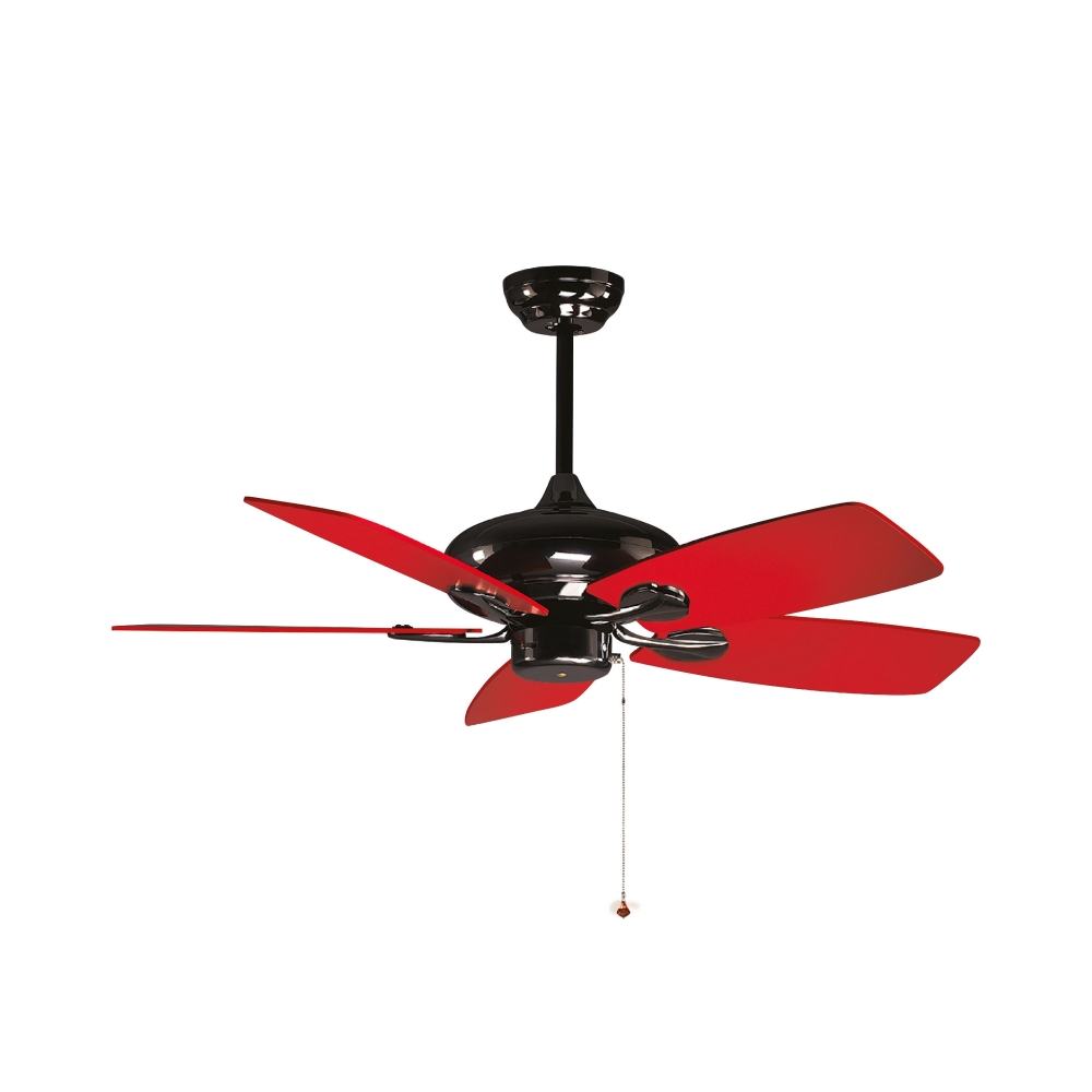 Ventilateur de plafond super silencieux avec moteur à courant continu, réversible pour des surfaces de 15m2