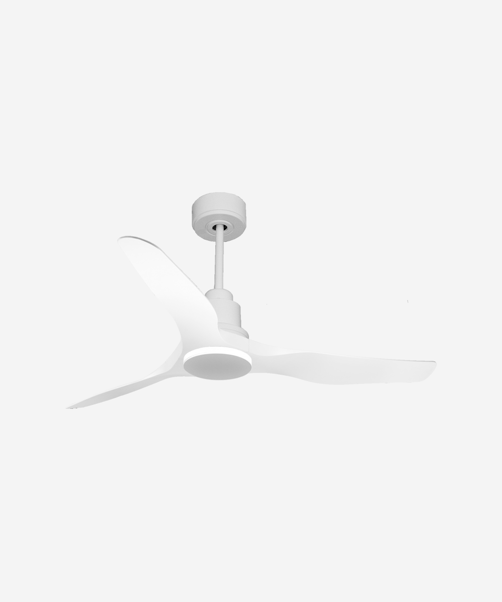 Ventilador de techo Reversible Termostato Vendible Pais Wifi Motor DC Techos Inclinados Mando a Distancia Adaptador 2/3 Aspas Hypersilence Memoria 1