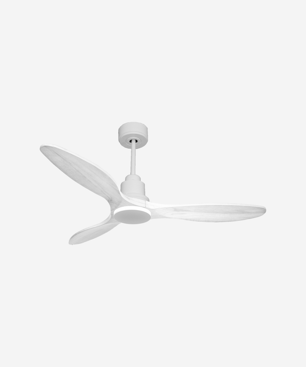 Ventilador de techo Modo Invierno/Verano Termostato Wifi Motor DC Techos Inclinados Mando a Distancia Hypersilence Memoria