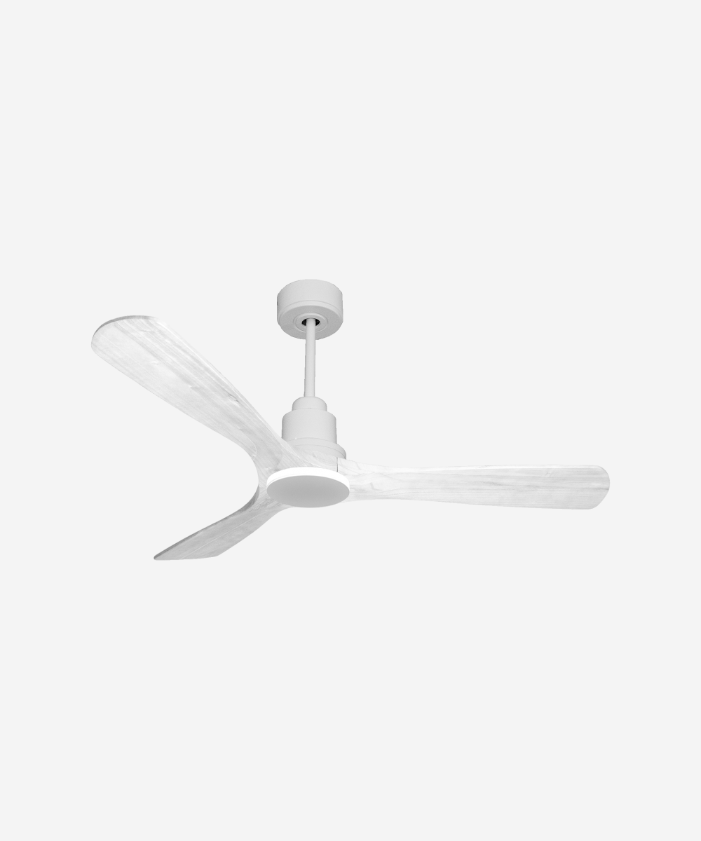 Ventilador de techo Modo Invierno/Verano Termostato Wifi Motor DC Techos Inclinados Mando a Distancia Hypersilence Memoria