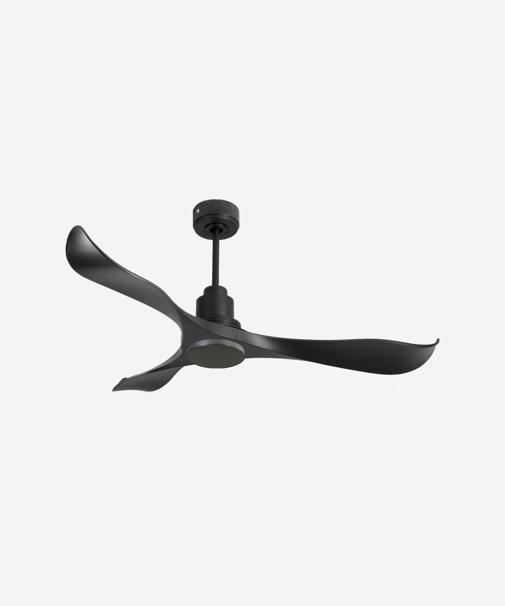 Ventilador de techo Reversible Termostato Wifi Motor DC Techos Inclinados Mando a Distancia Adaptador 2/3 Aspas Hypersilence Memoria 1