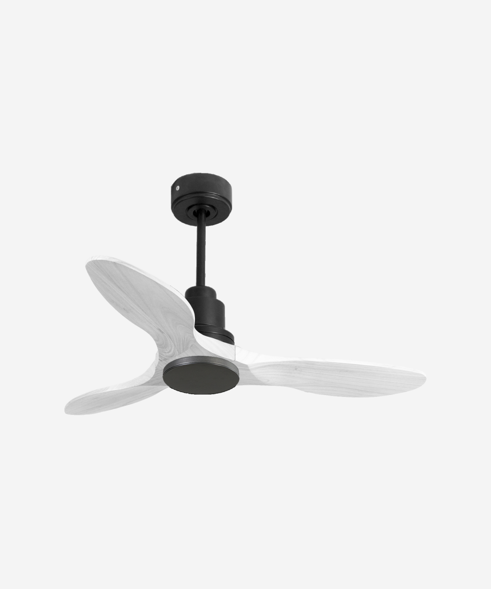 Ventilador de techo Modo Invierno/Verano Termostato Wifi Motor DC Techos Inclinados Mando a Distancia Hypersilence Memoria