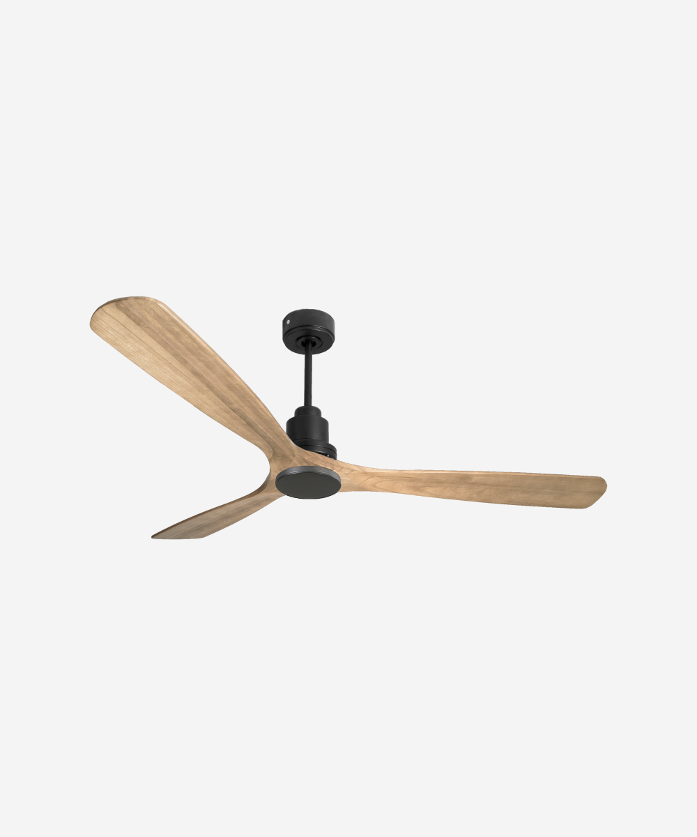 Ventilador de techo Reversible Termostato Wifi Motor DC Techos Inclinados Mando a Distancia Hypersilence Memoria 1