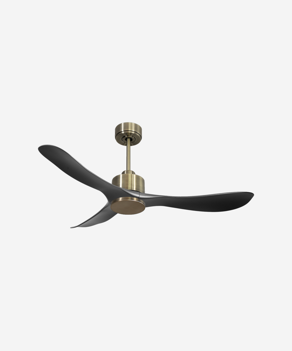 Ventilador de techo Reversible Termostato Wifi Motor DC Techos Inclinados Mando a Distancia Hypersilence Memoria 1