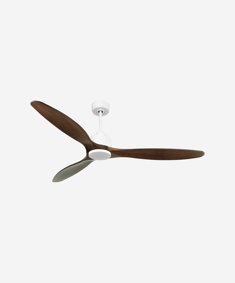 Ventilador de techo Reversible Termostato Wifi Motor DC Techos Inclinados Mando a Distancia Hypersilence Memoria 1