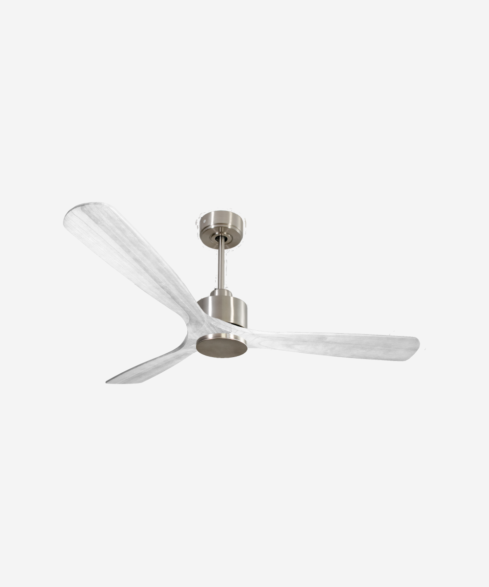 Ventilador de techo Reversible Termostato Wifi Motor DC Techos Inclinados Mando a Distancia Hypersilence Memoria