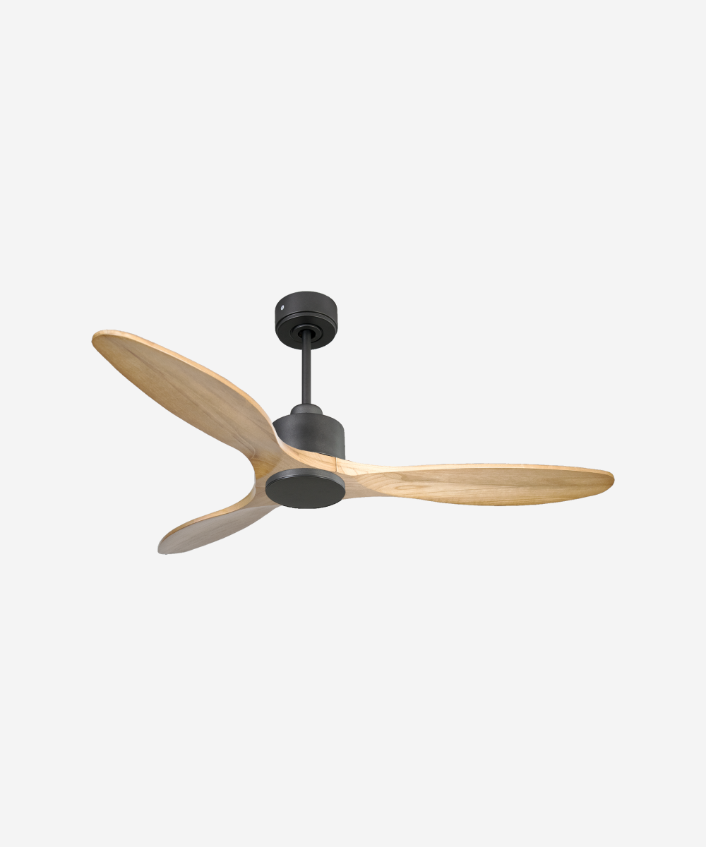 Ventilador de techo Reversible Termostato Wifi Motor DC Techos Inclinados Mando a Distancia Hypersilence Memoria 1