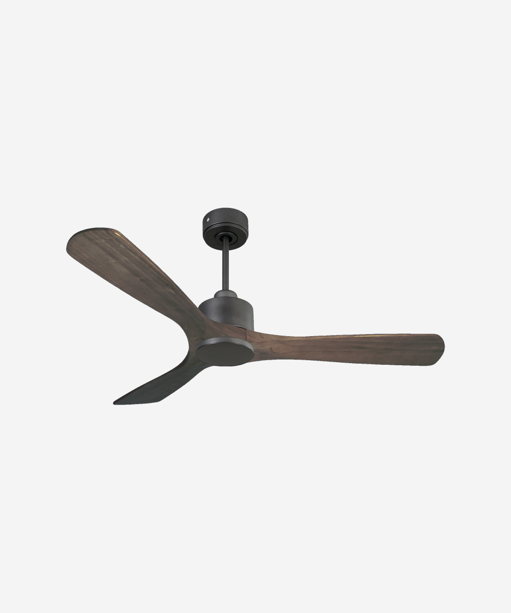 Ventilador de techo Reversible Termostato Wifi Motor DC Techos Inclinados Mando a Distancia Hypersilence Memoria 1