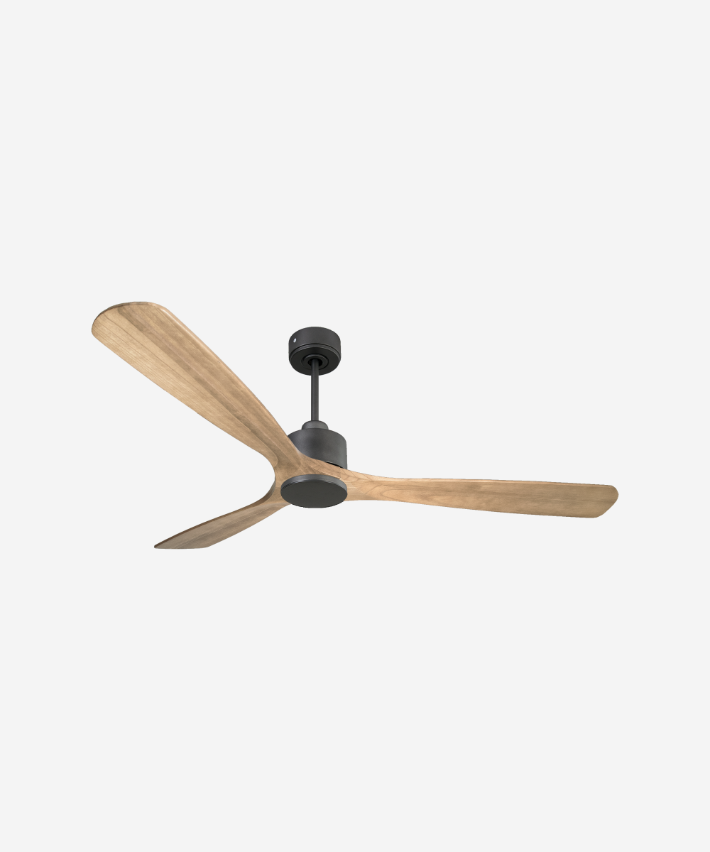 Ventilador de techo Reversible Termostato Wifi Motor DC Techos Inclinados Mando a Distancia Hypersilence Memoria 1