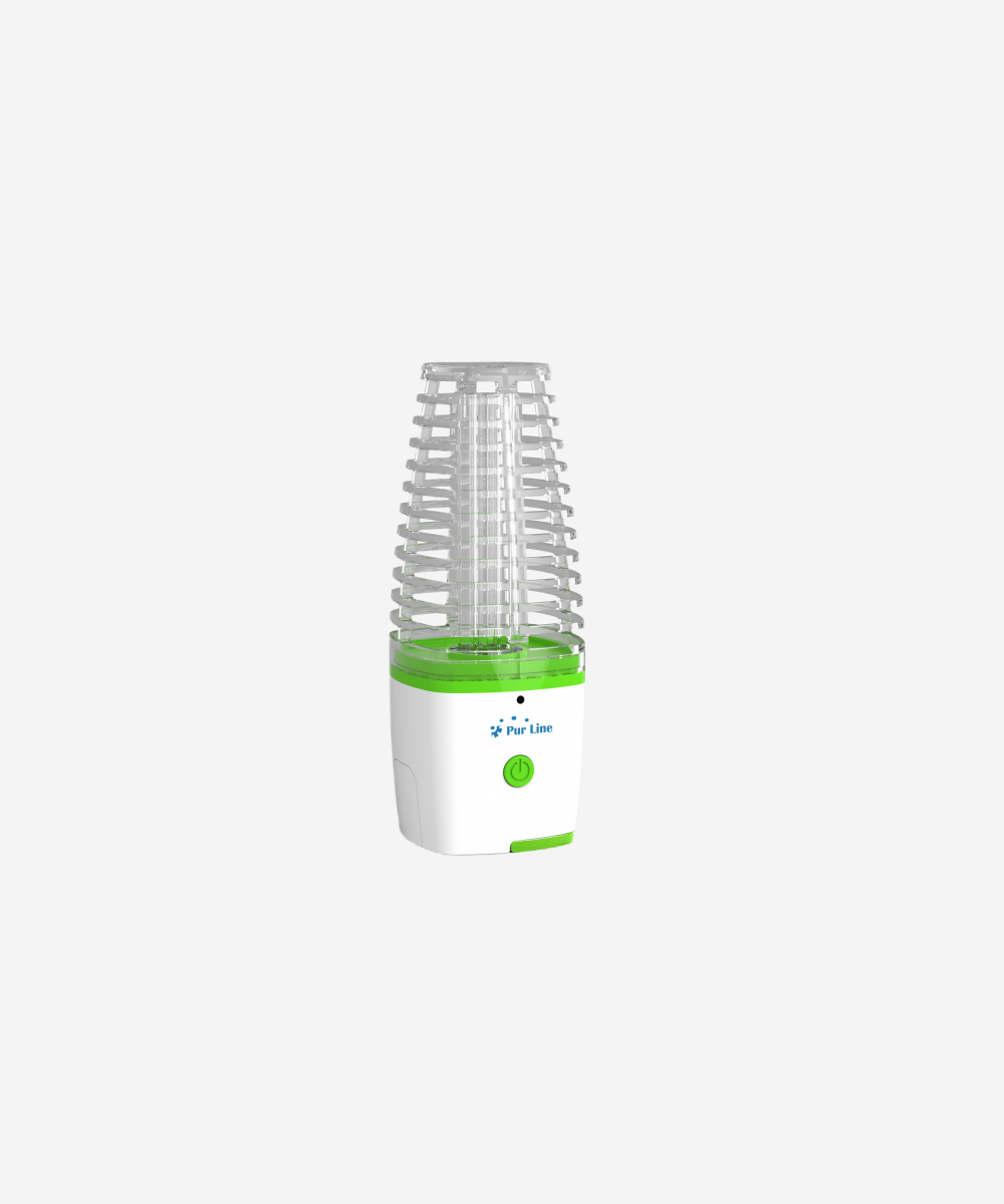 Mata insectos inalámbrico de sobremesa de 2W con luz ultravioleta para superficies de 20m2