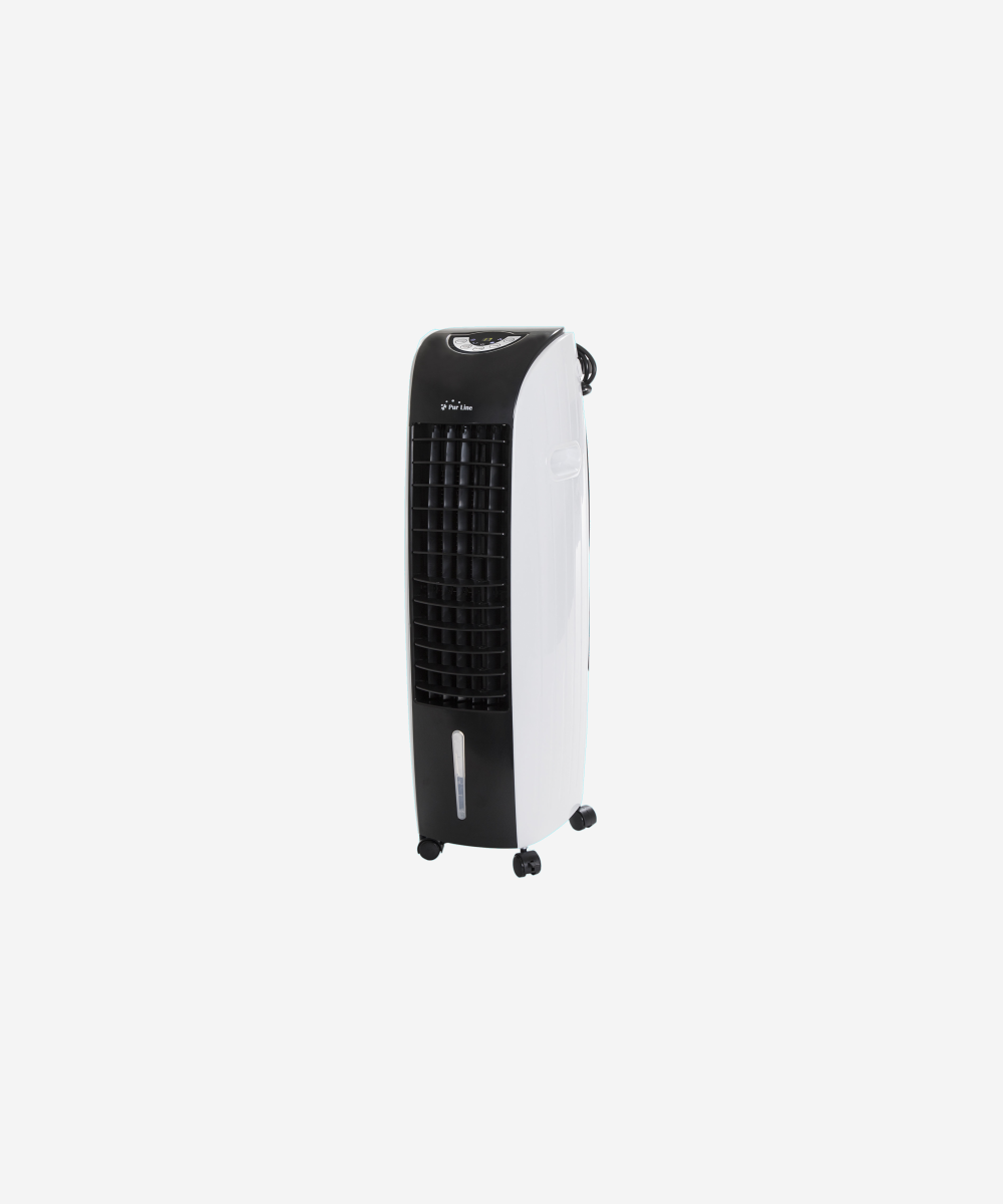 Climatizador evaporativo de bajo consumo con mando a distancia