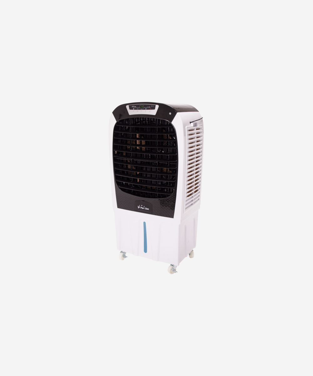 Climatizador evaporativo gran caudal con mando a distancia y ruedas