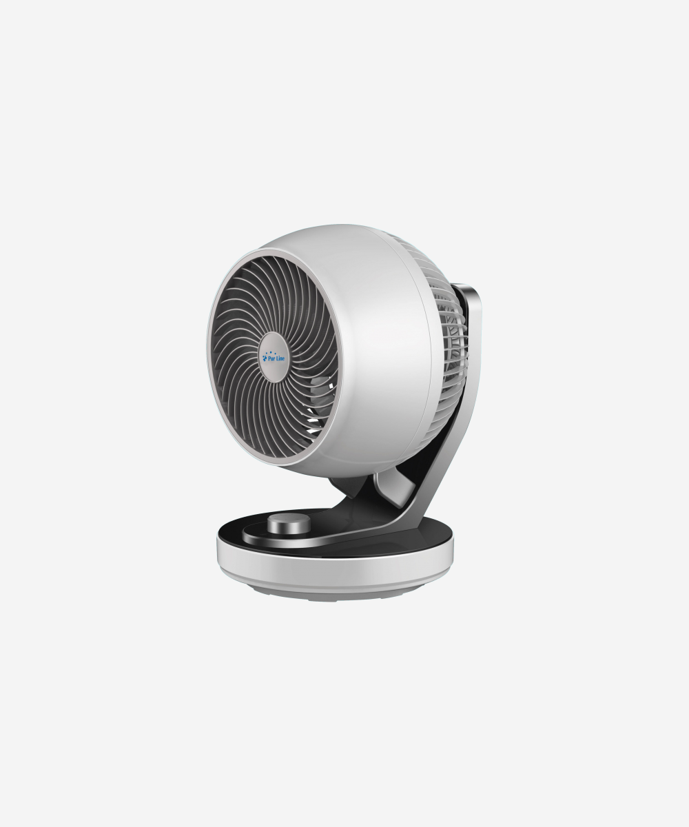 Ventilador de sobremesa 60W con 3 velocidades e inclinación regulable