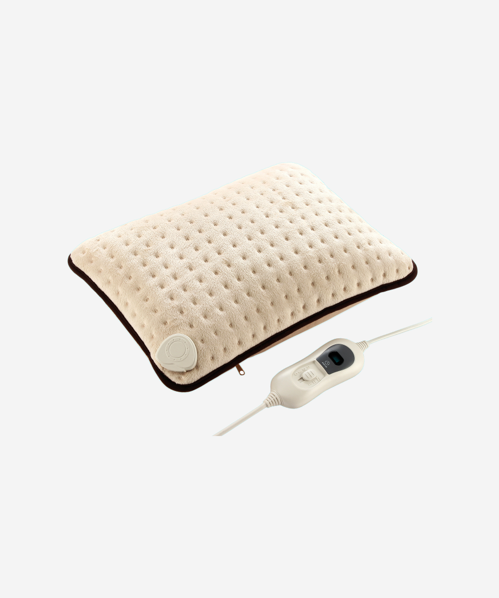 Cojín con calor eléctrico 100W beige 40x30cm