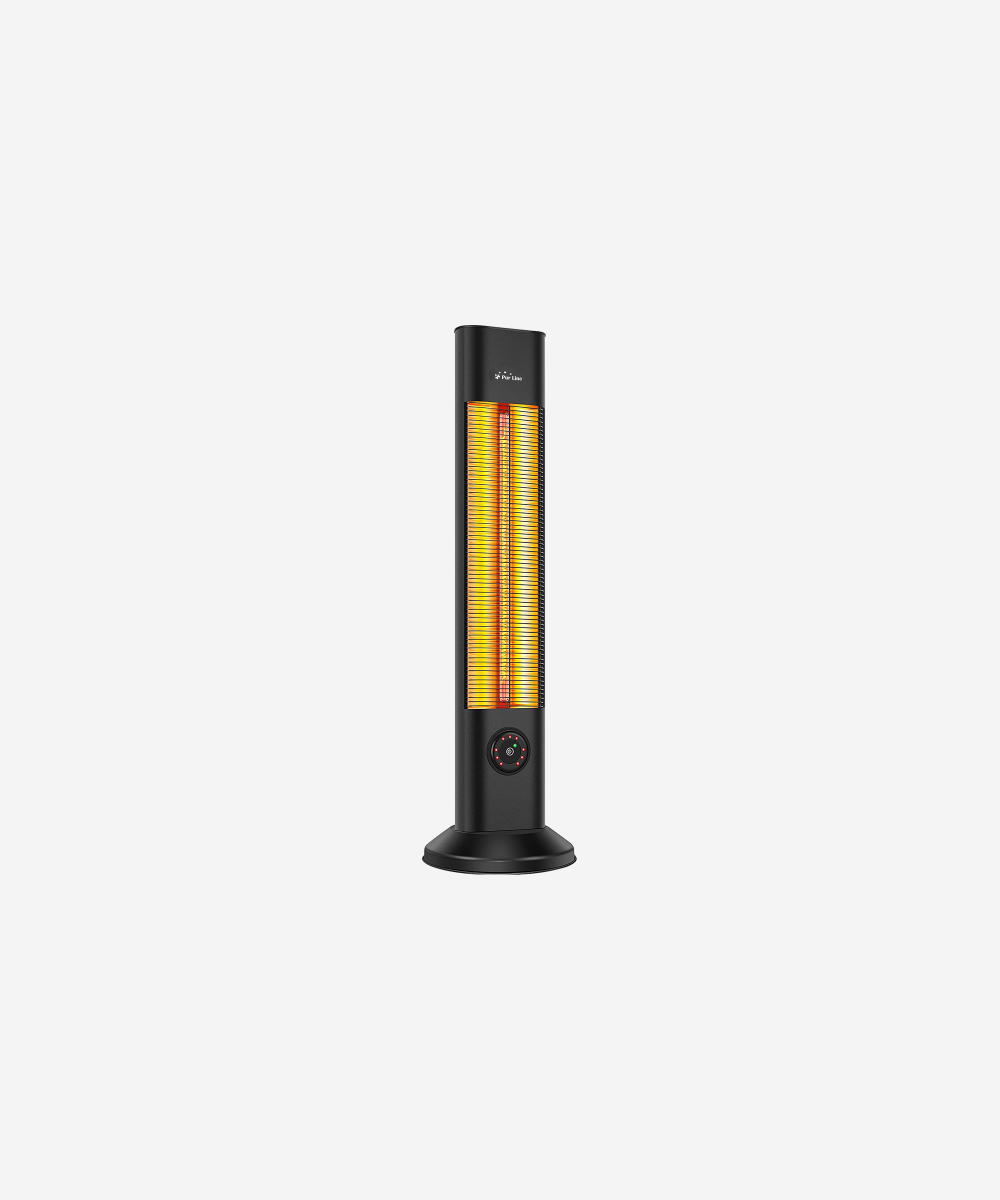 Calefactor halógeno 2000W con mando a distancia