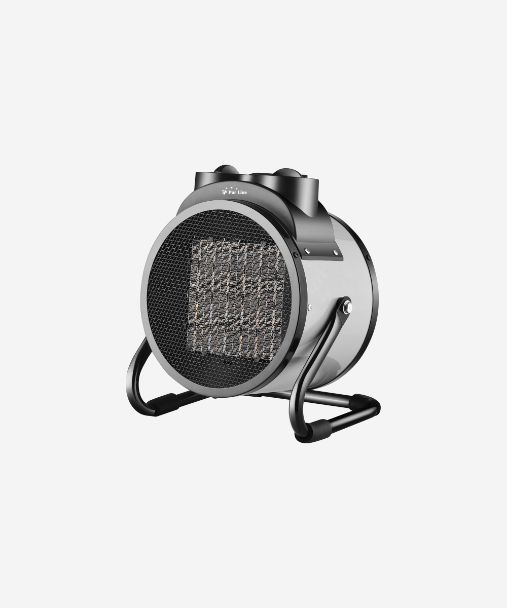Calefactor Industrial de 3000W en gris