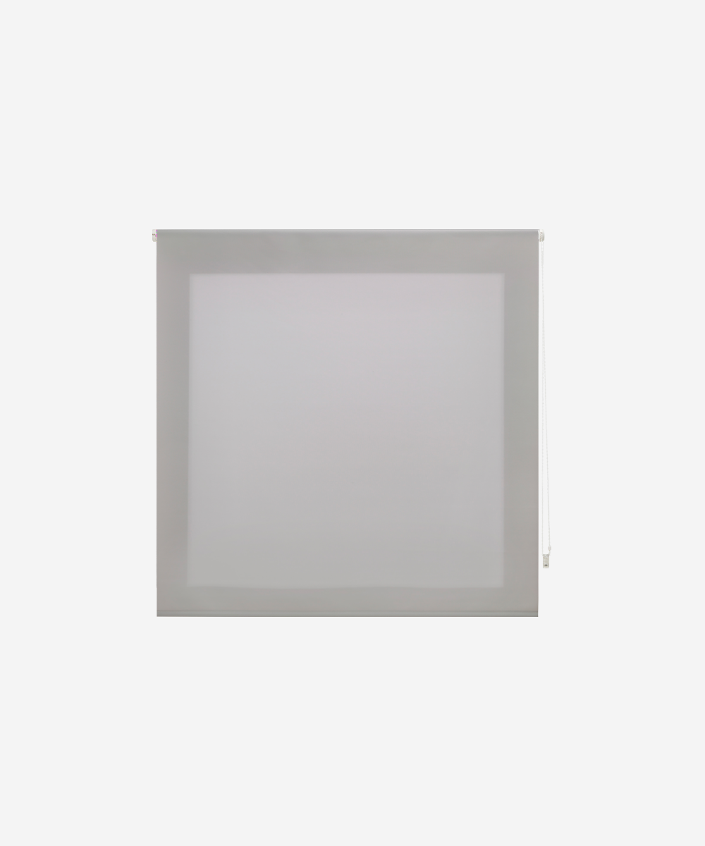 Estor Enrollable 120X175 PLATA Poliéster Translúcido