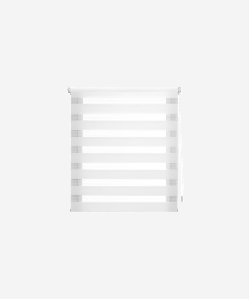 Estor Enrollable 130X180 CREMA Noche y Día EASY FIX