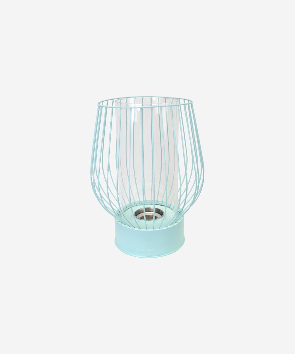 Chimenea de sobremesa tipo farol