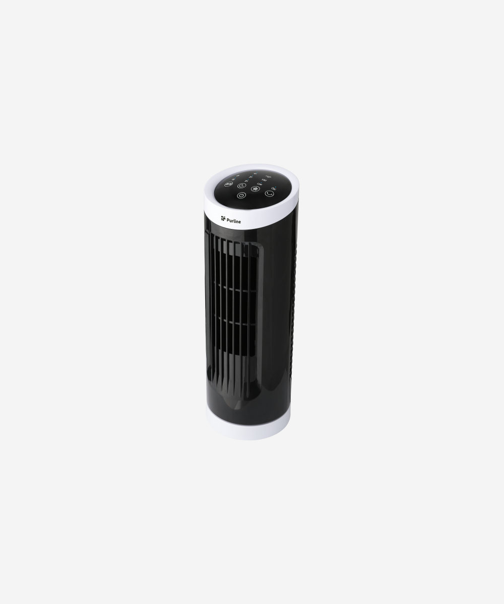 Ventilador de torre de sobremesa compacto