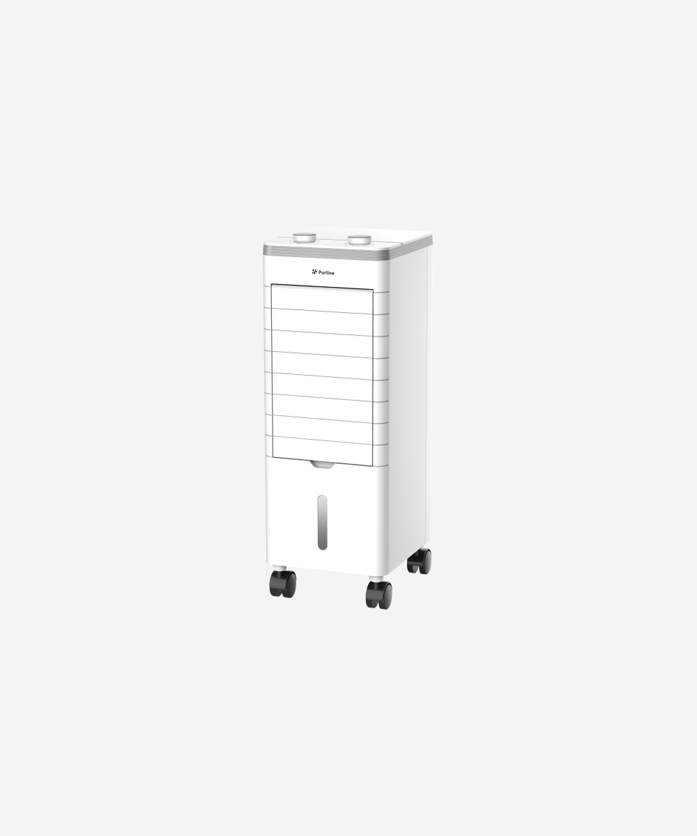 Climatizador Evaporativo compacto con lamas abatibles