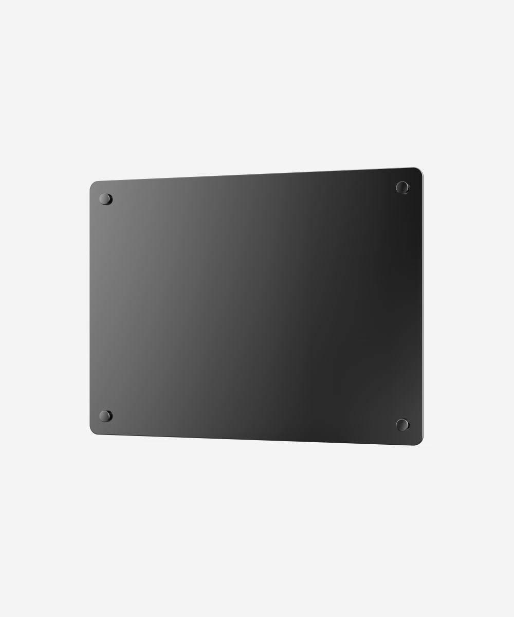Radiador con panel de cristal 2000W y control WiFi por App