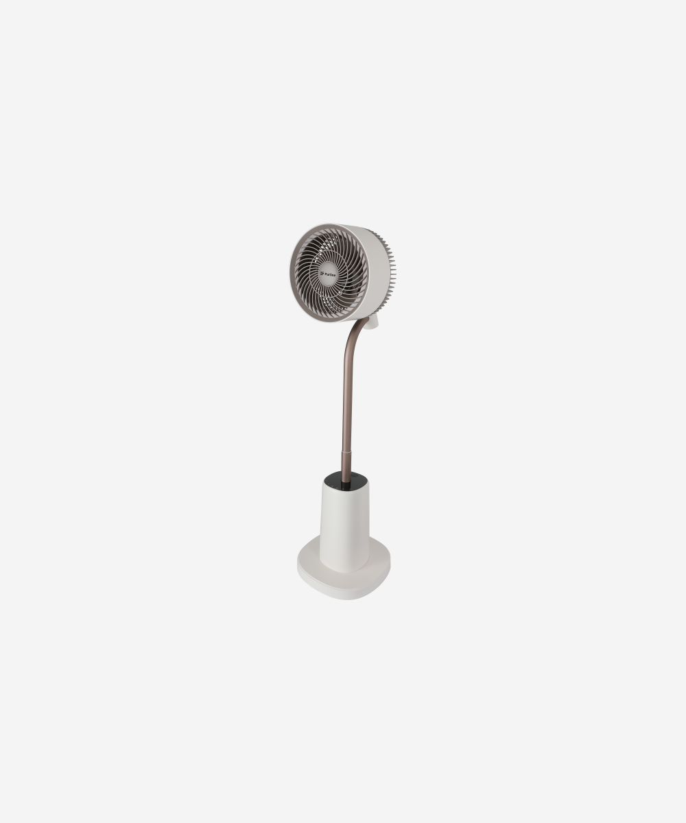 Ventilador de Pie DC con luz ambiental