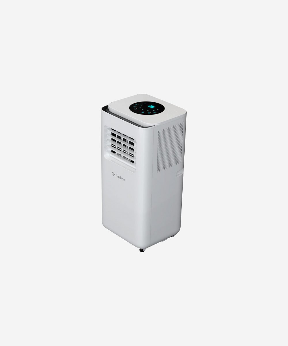 Aire Acondicionado portátil 7000 BTU con deshumidificador y termostat