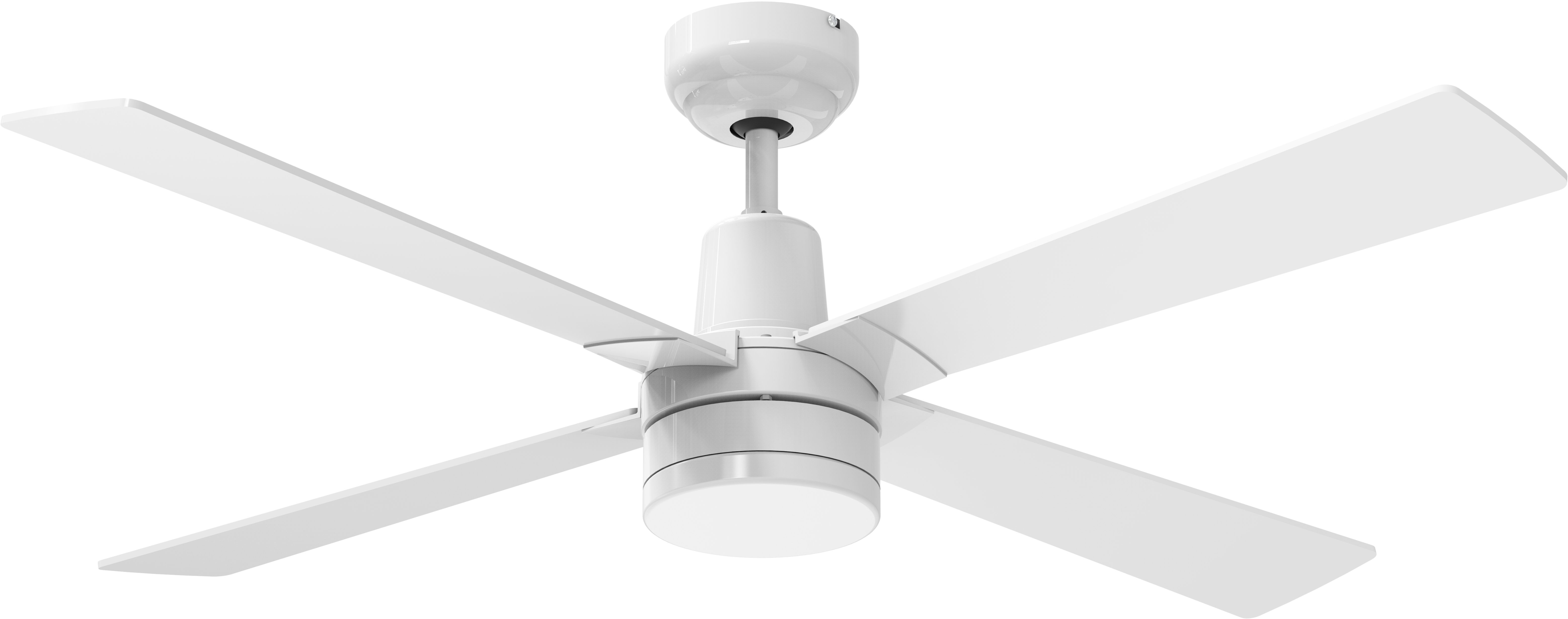 Ventilateur de plafond ø122 cm avec LED et Wifi Réversible Hypersilence