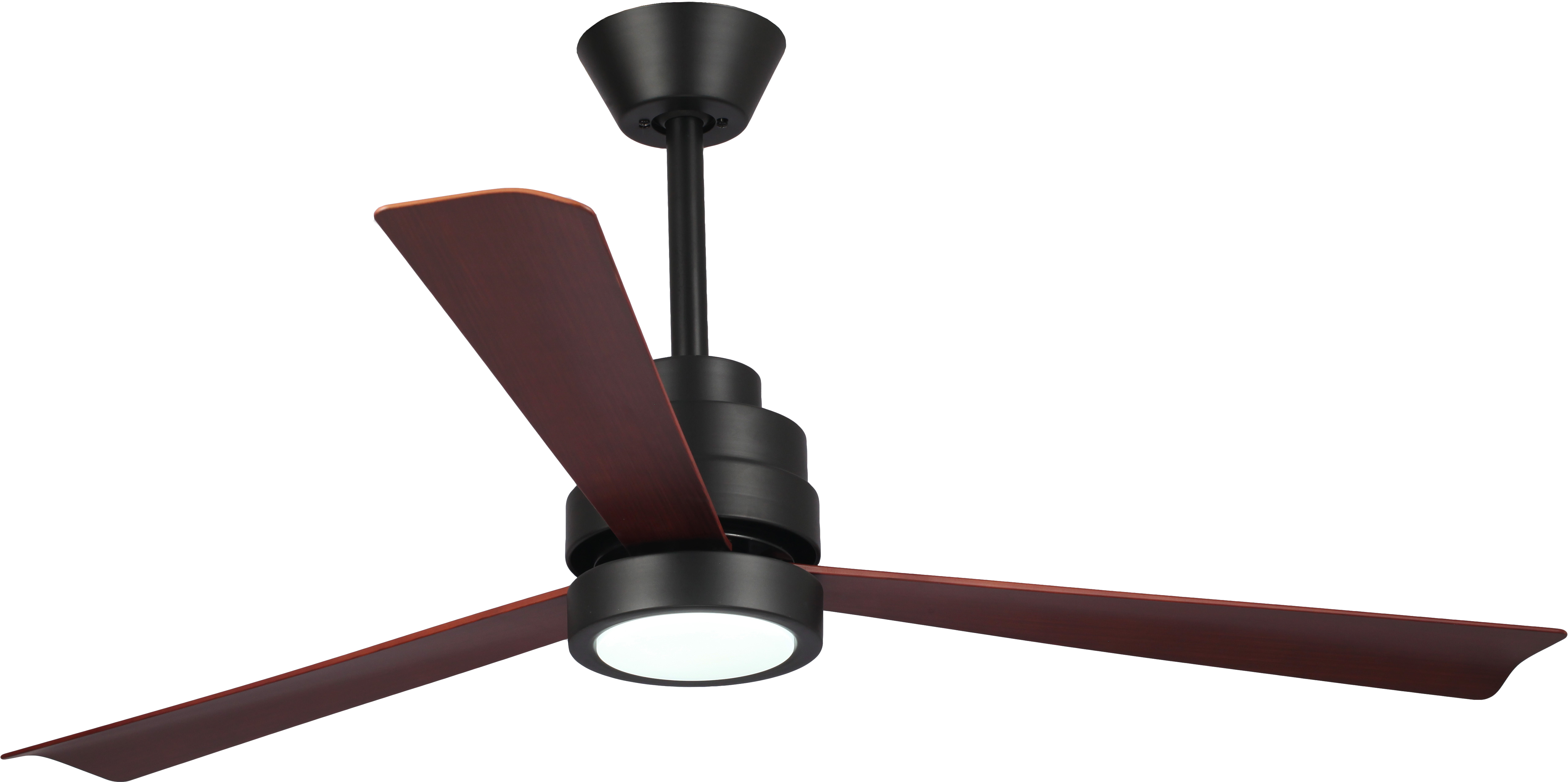 Ventilatore da soffitto ø132 cm con LED e Wifi Reversibile Hypersilence