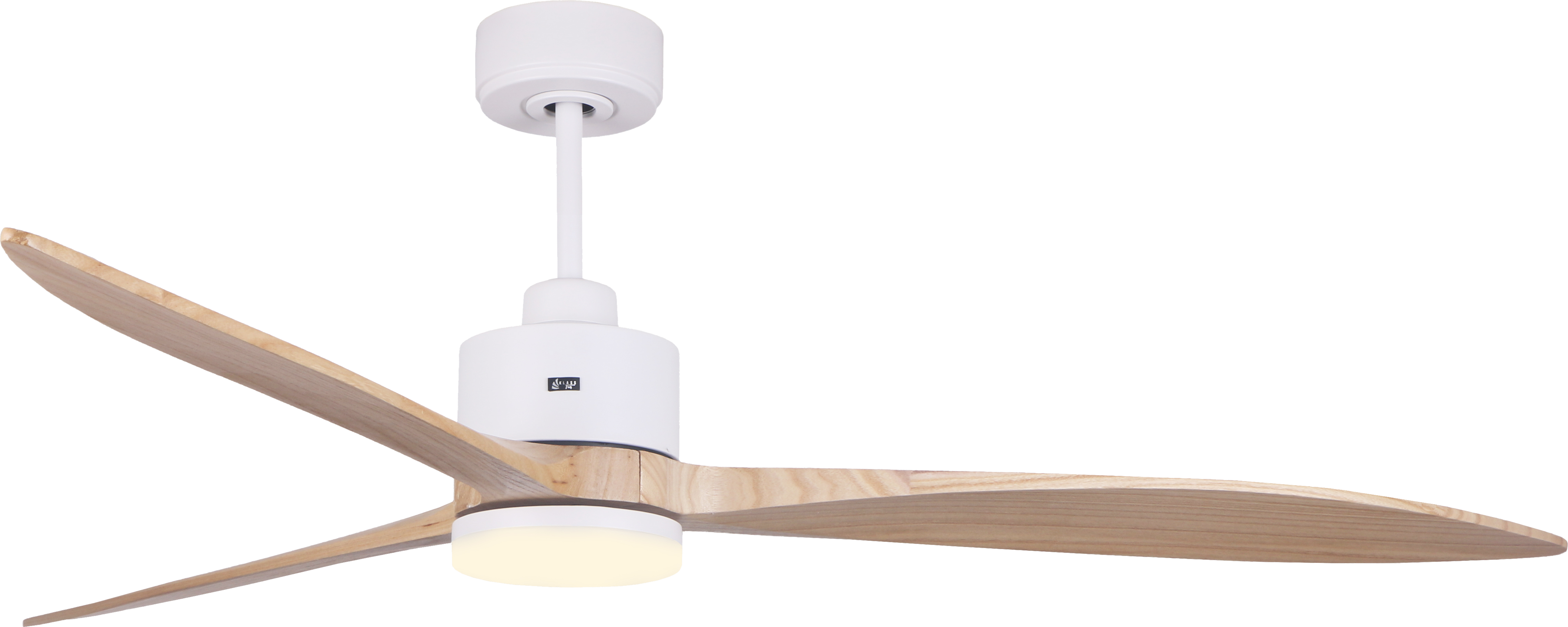 Ventilatore da soffitto ø166 cm con LED e Wifi Reversibile Hypersilence