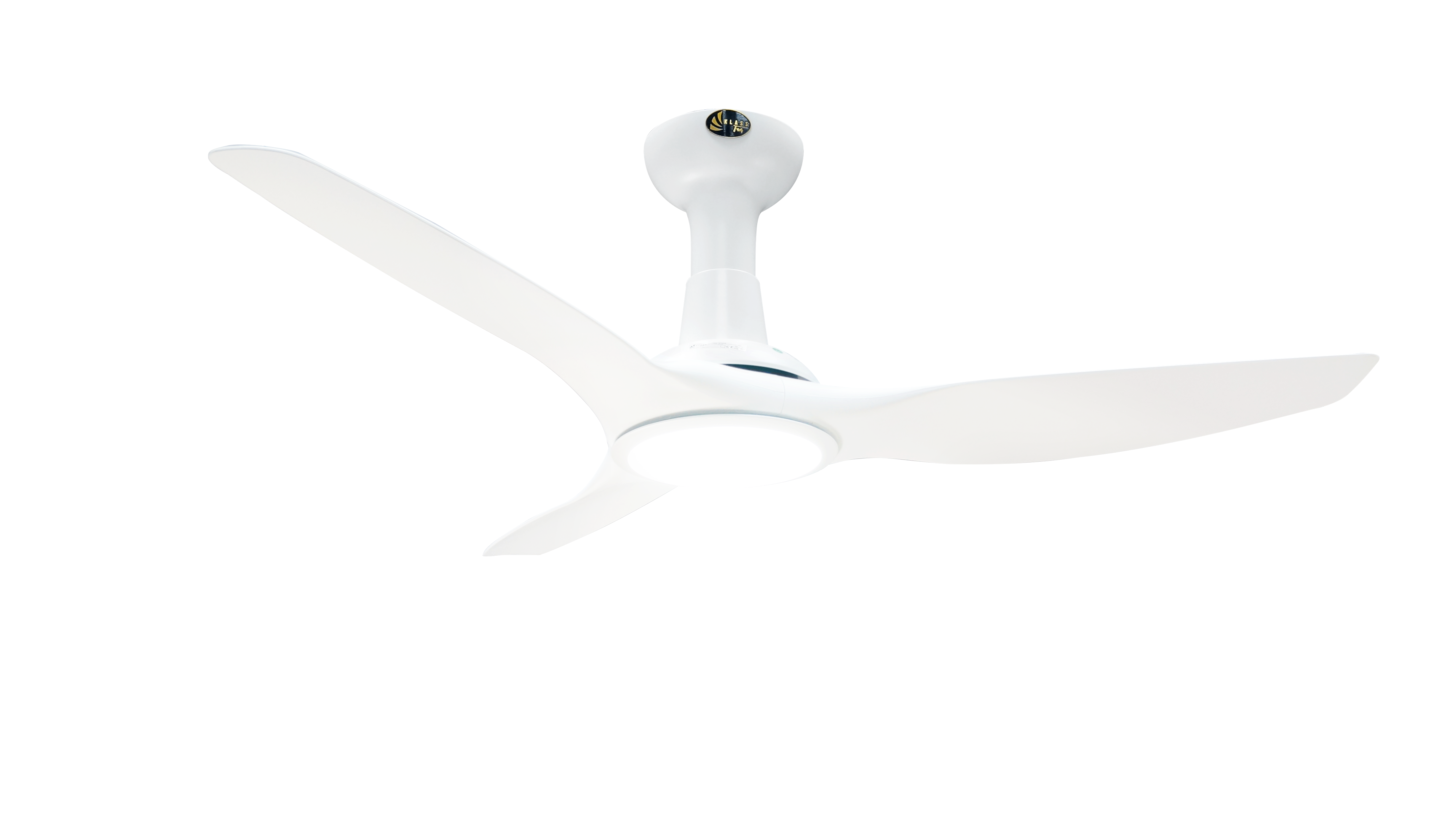 Ventilatore da soffitto ø132 cm con LED e Wifi Reversibile Hypersilence