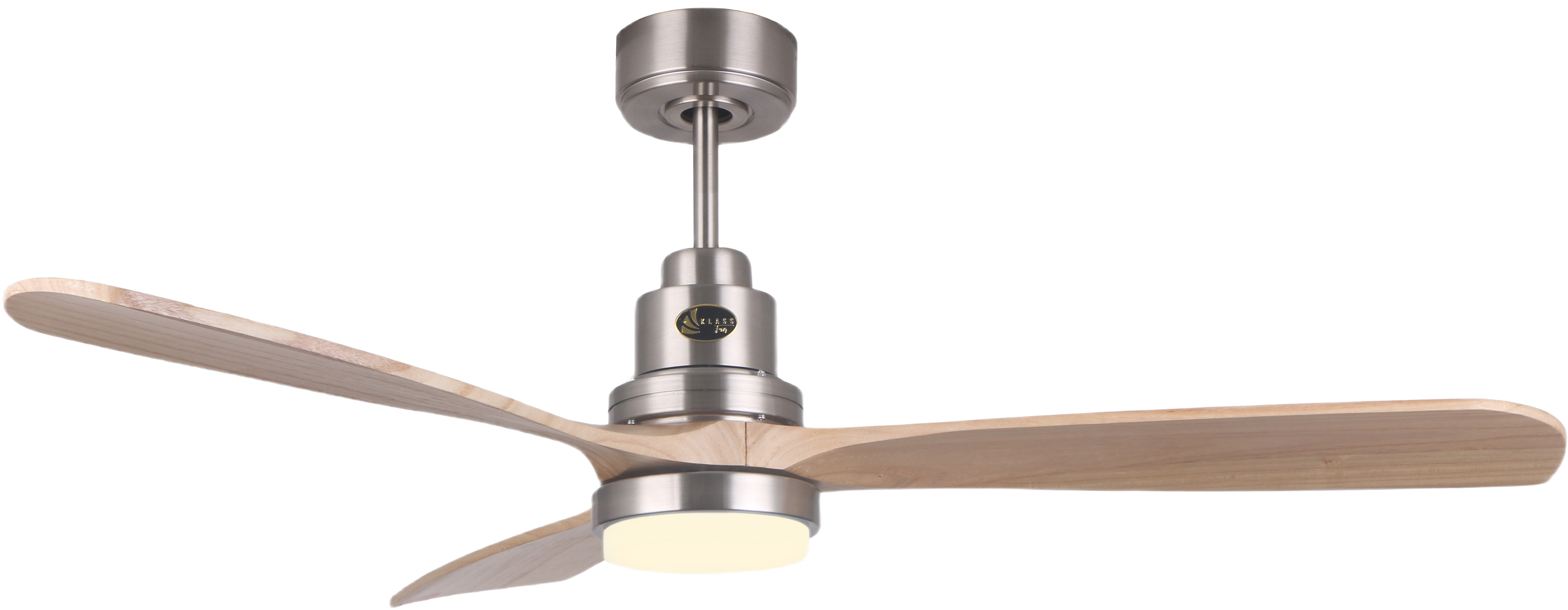 Ventilatore da soffitto ø132 cm con LED e Wifi Reversibile Hypersilence