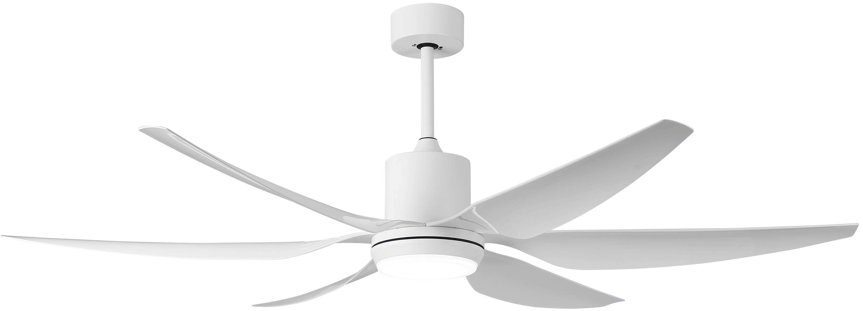 Ventilatore da soffitto ø167 cm con LED e Wifi Reversibile Hypersilence