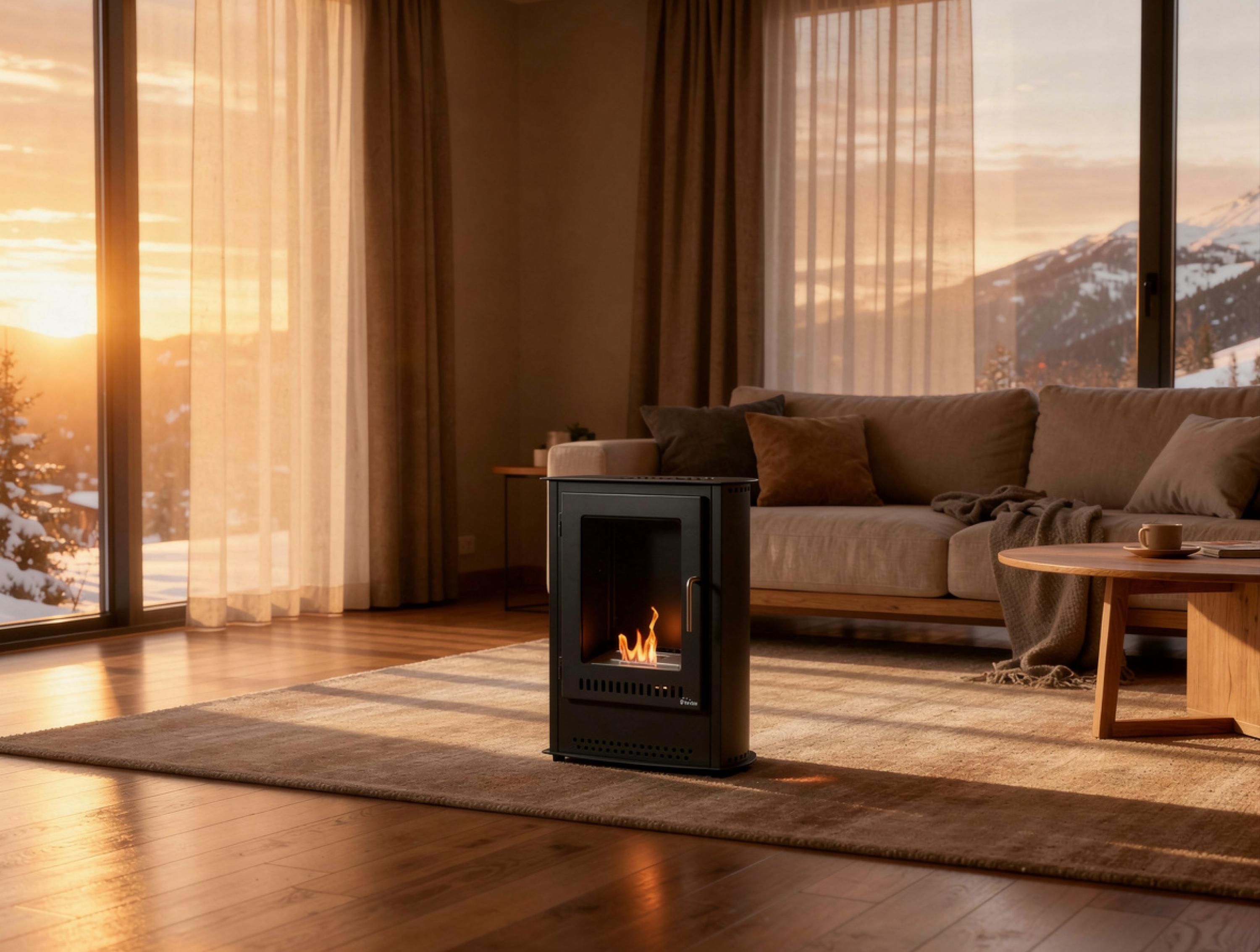 Estufa de bioetanol compacta ENIO