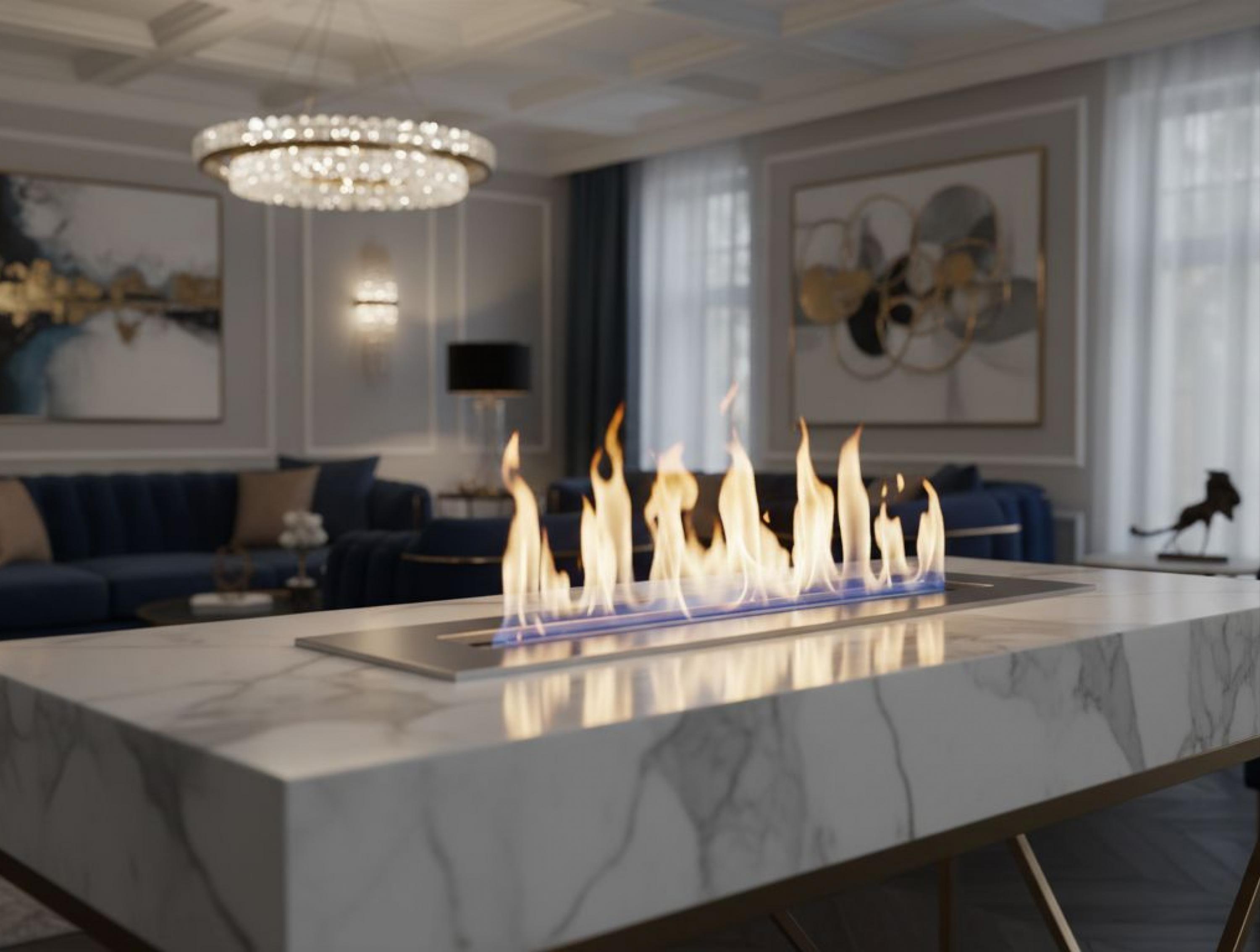 Bloque de combustión 6.5 L con regulador de llama